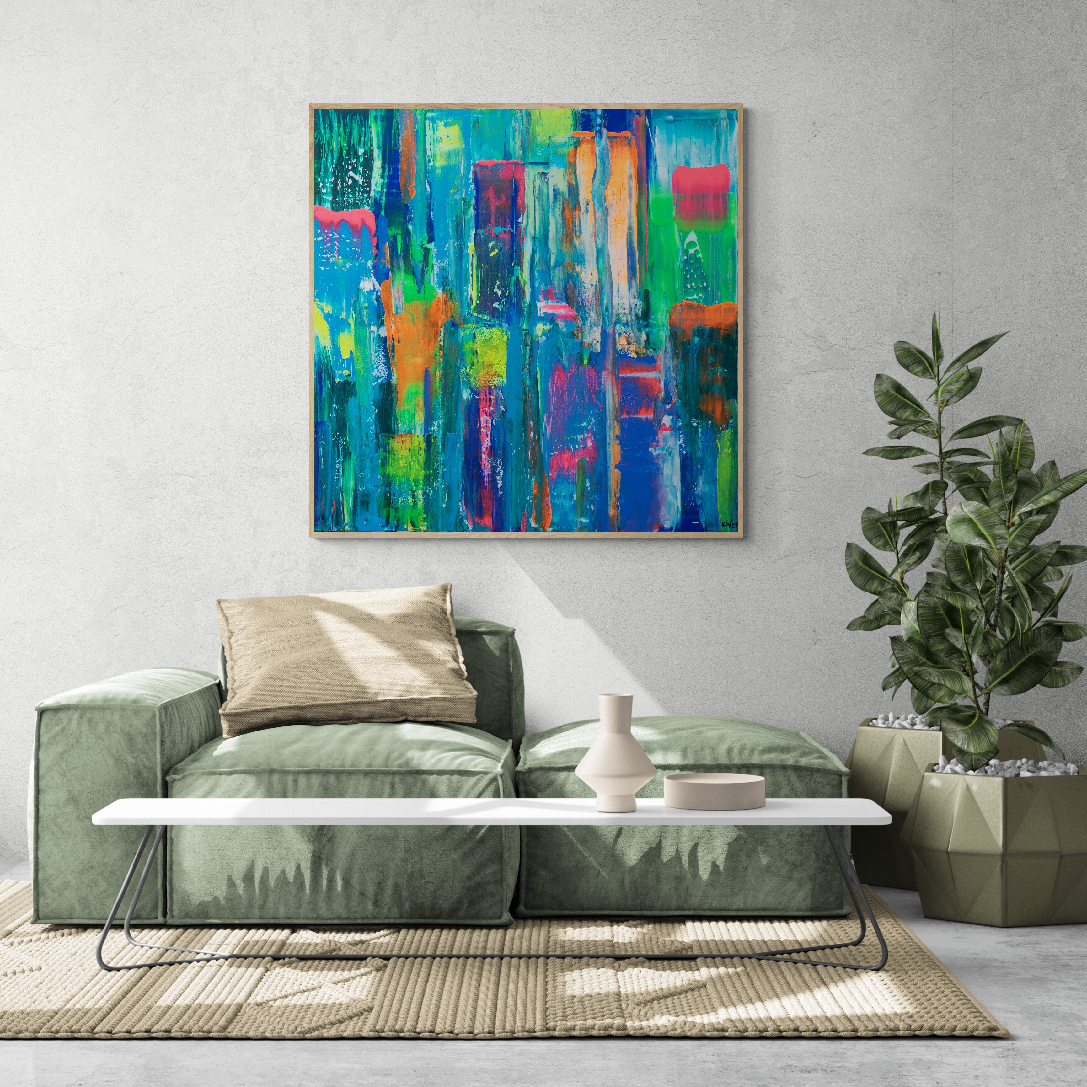 Rainbow Bridge Canvas Print