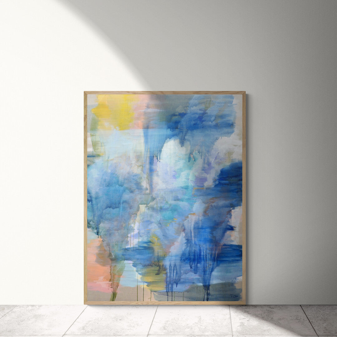Waters broke Canvas Print