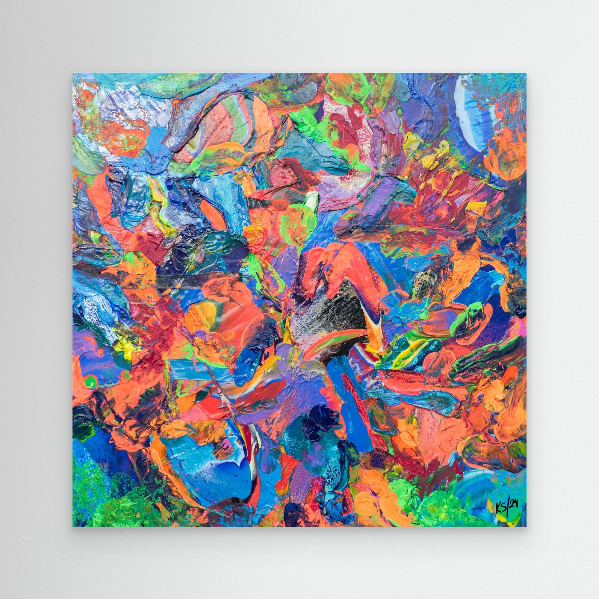 Coral Garden Canvas Print