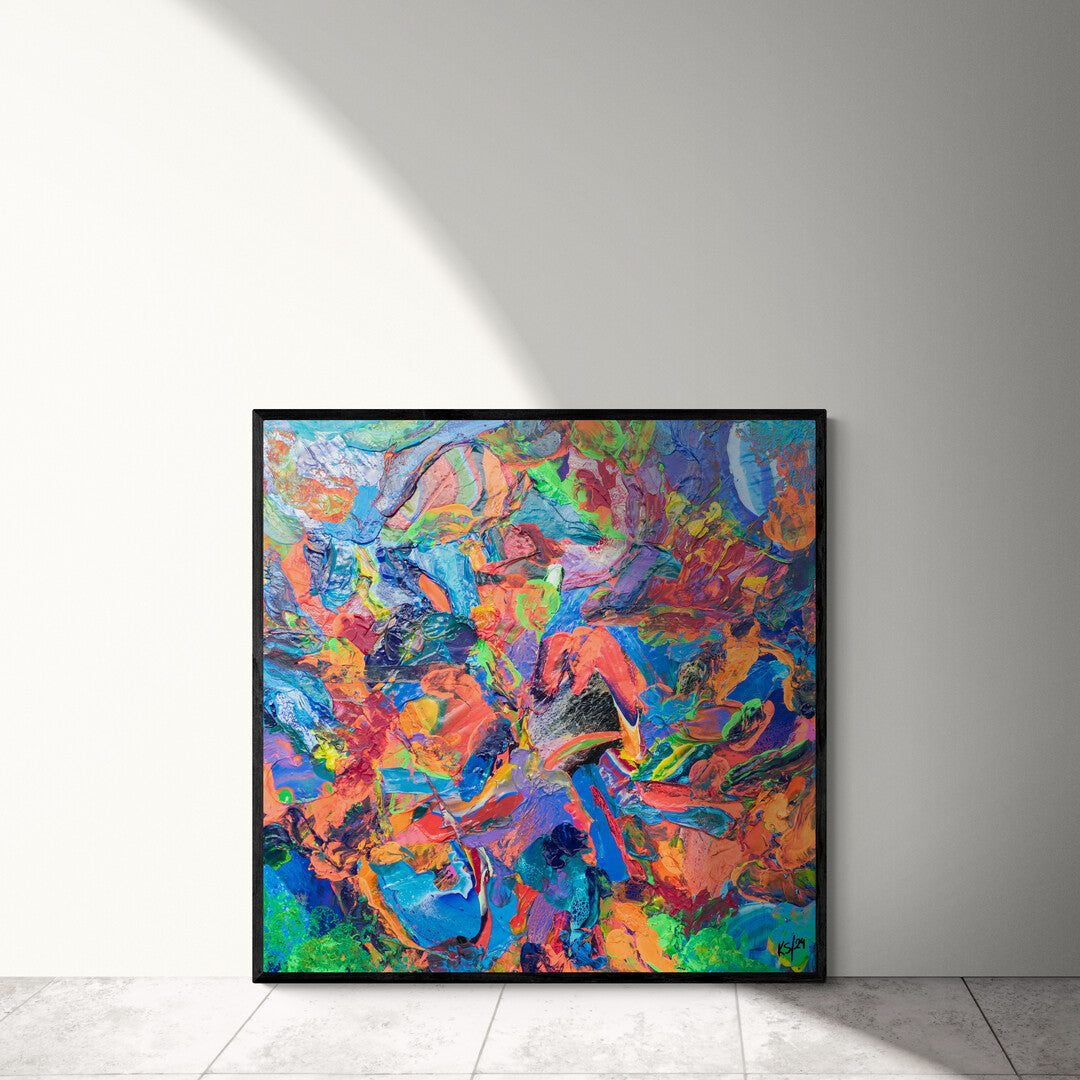 Coral Garden Canvas Print